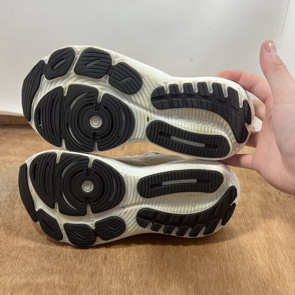 Brooks Glycerin 21 Women Size 7 White Running Shoes - Picture 9 of 11